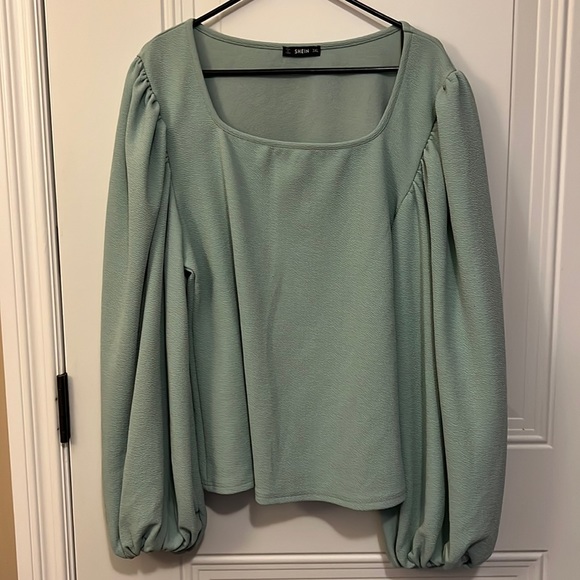 Shein pastel mint top 3X - Picture 1 of 4